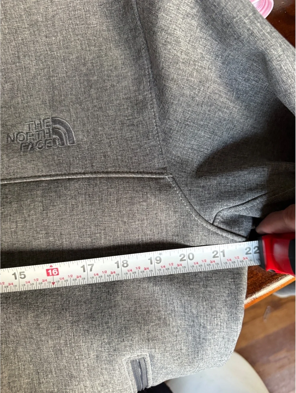 The North Face Gray Full-Zip Jacket